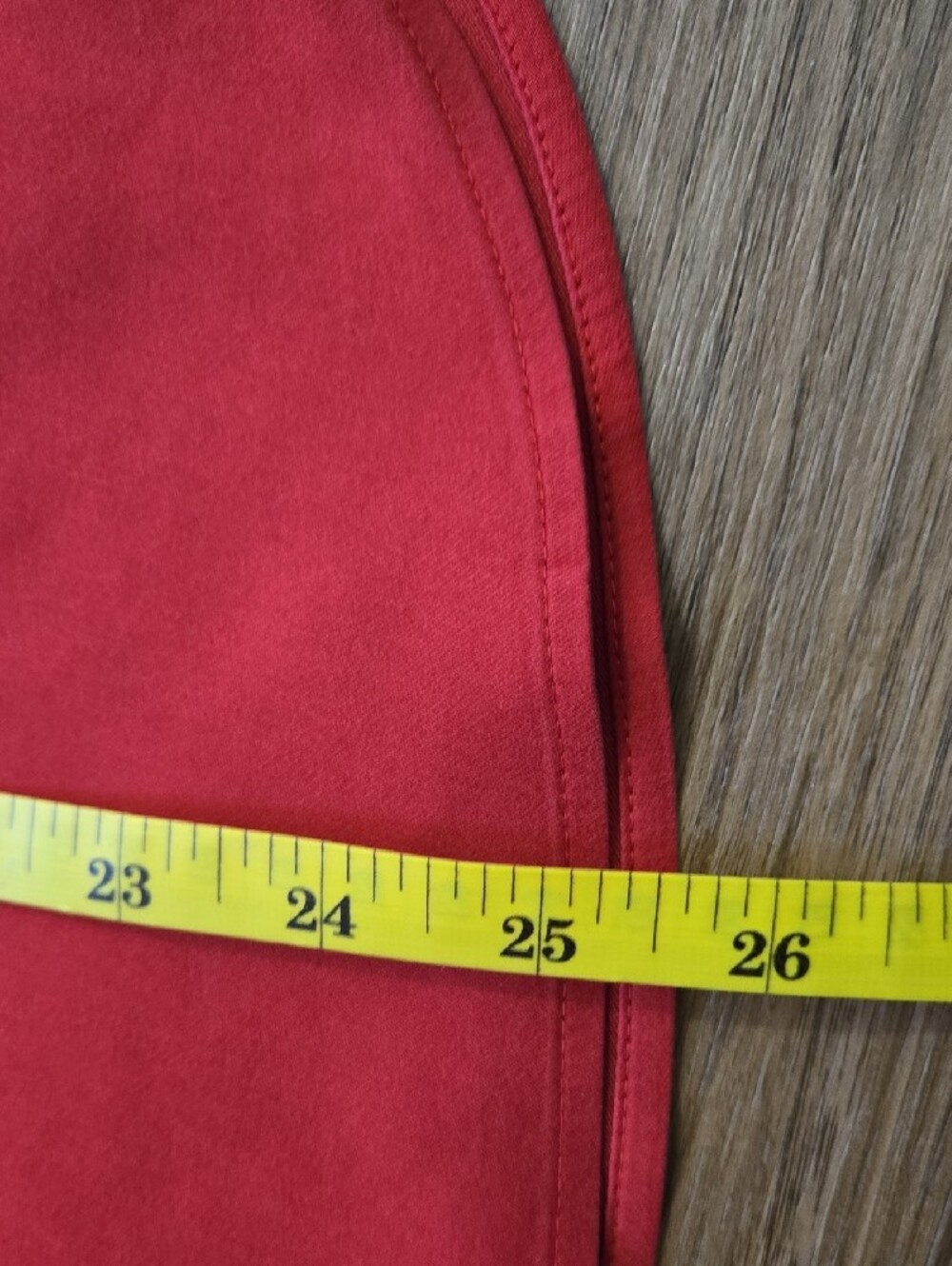Chico's 3 Button Down Shirt Blouse No Iron Stretch Red XL Long Sleeve Career - Picture 7 of 9